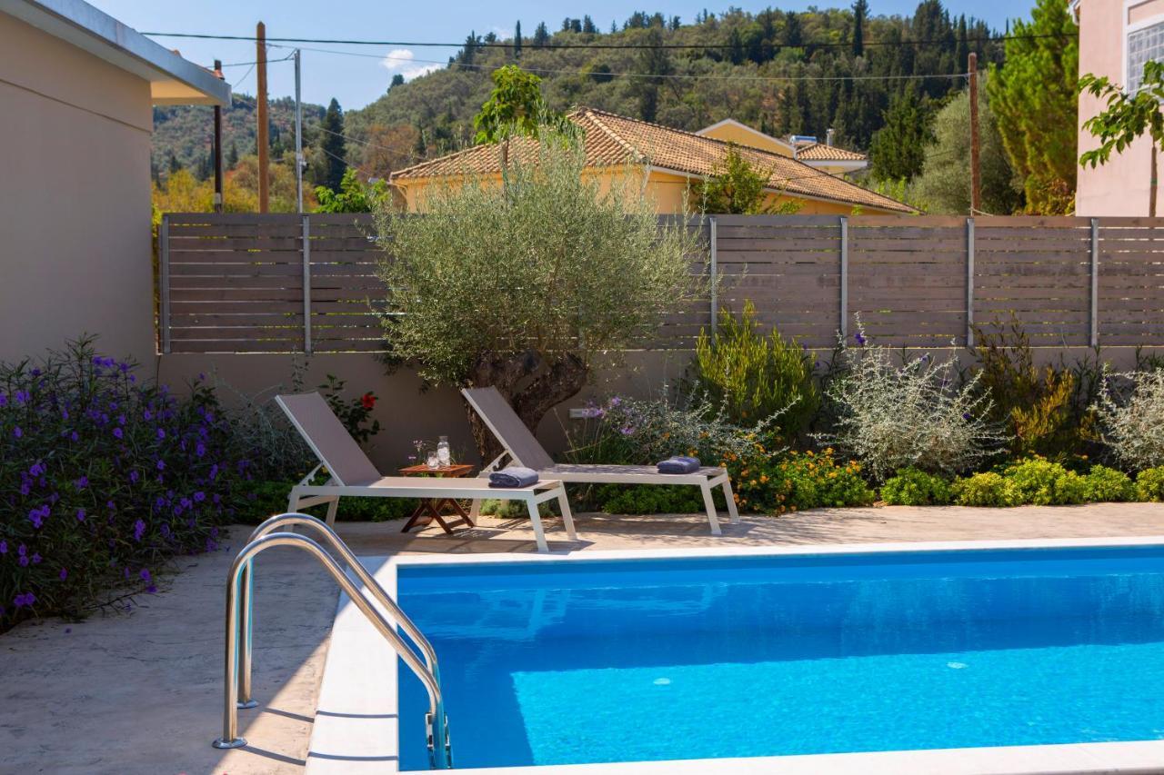 Grappolo Lefkada Villas - Vilana Ideal For Families And Small Groups Apolpaina エクステリア 写真