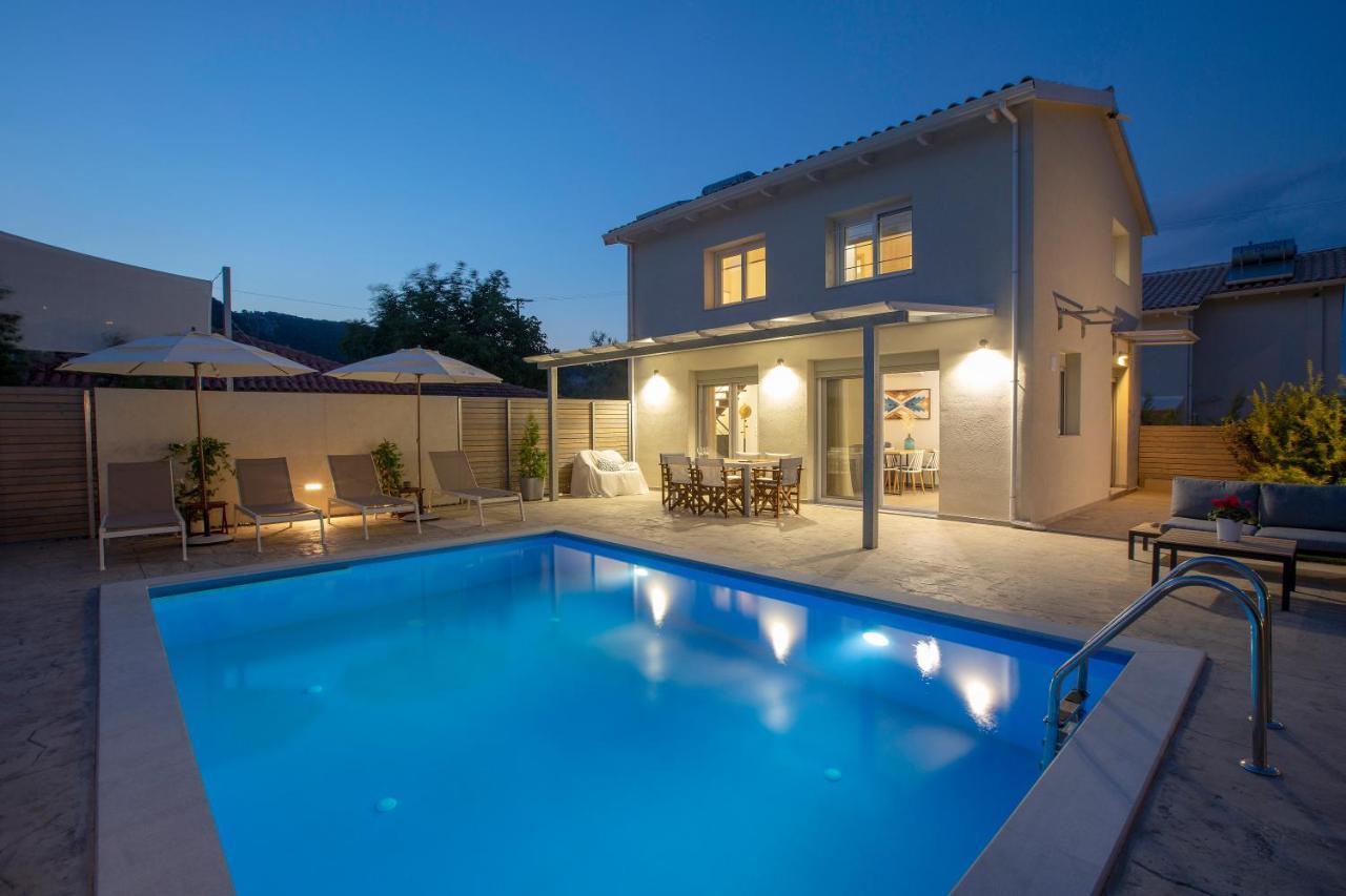 Grappolo Lefkada Villas - Vilana Ideal For Families And Small Groups Apolpaina エクステリア 写真